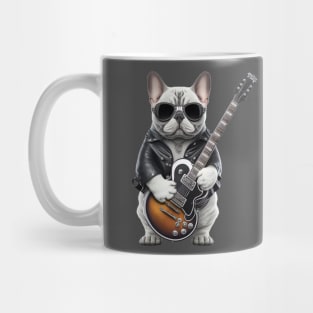 Dog Playing Guitar Mug